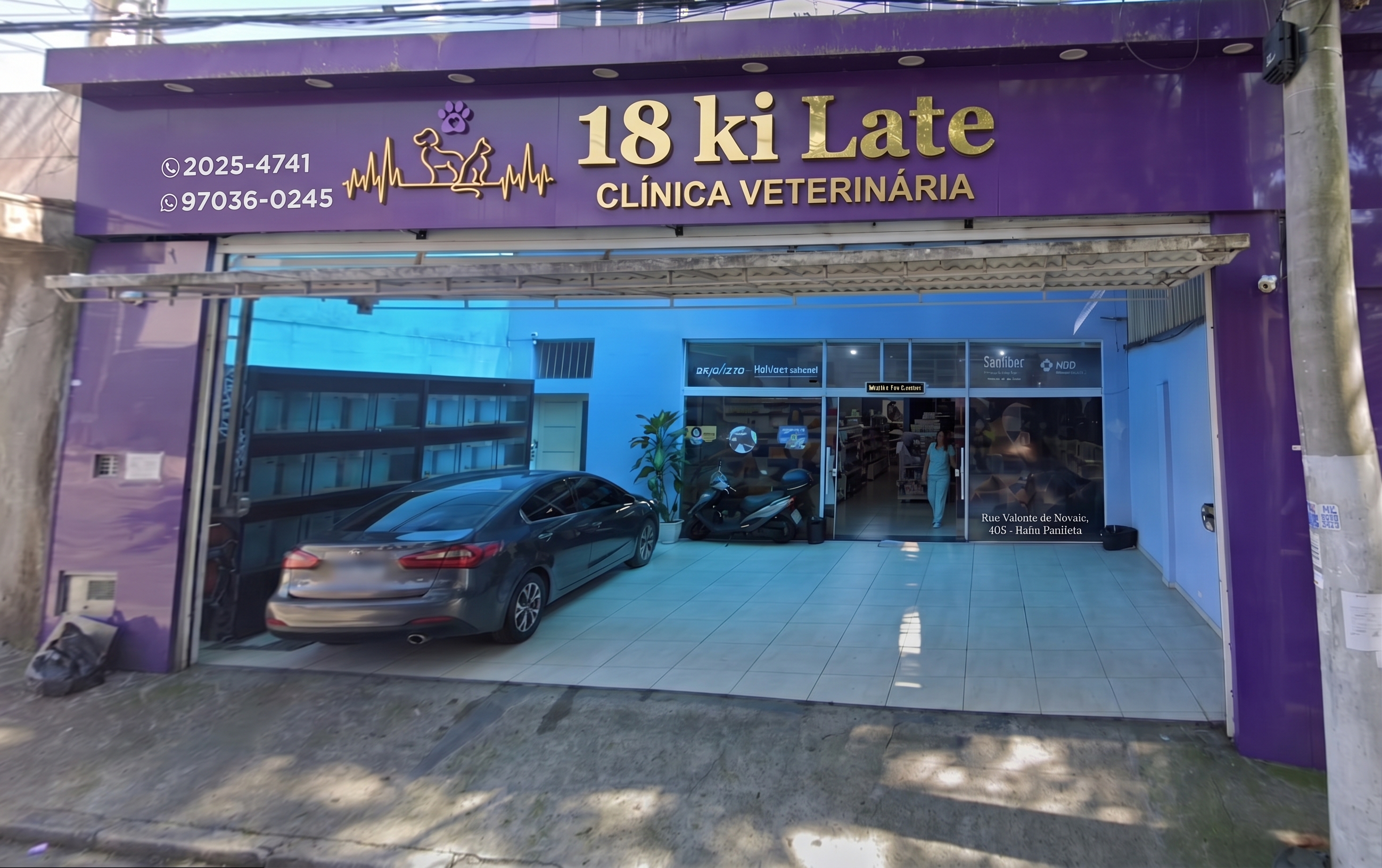 Fachada da 18 Ki Late